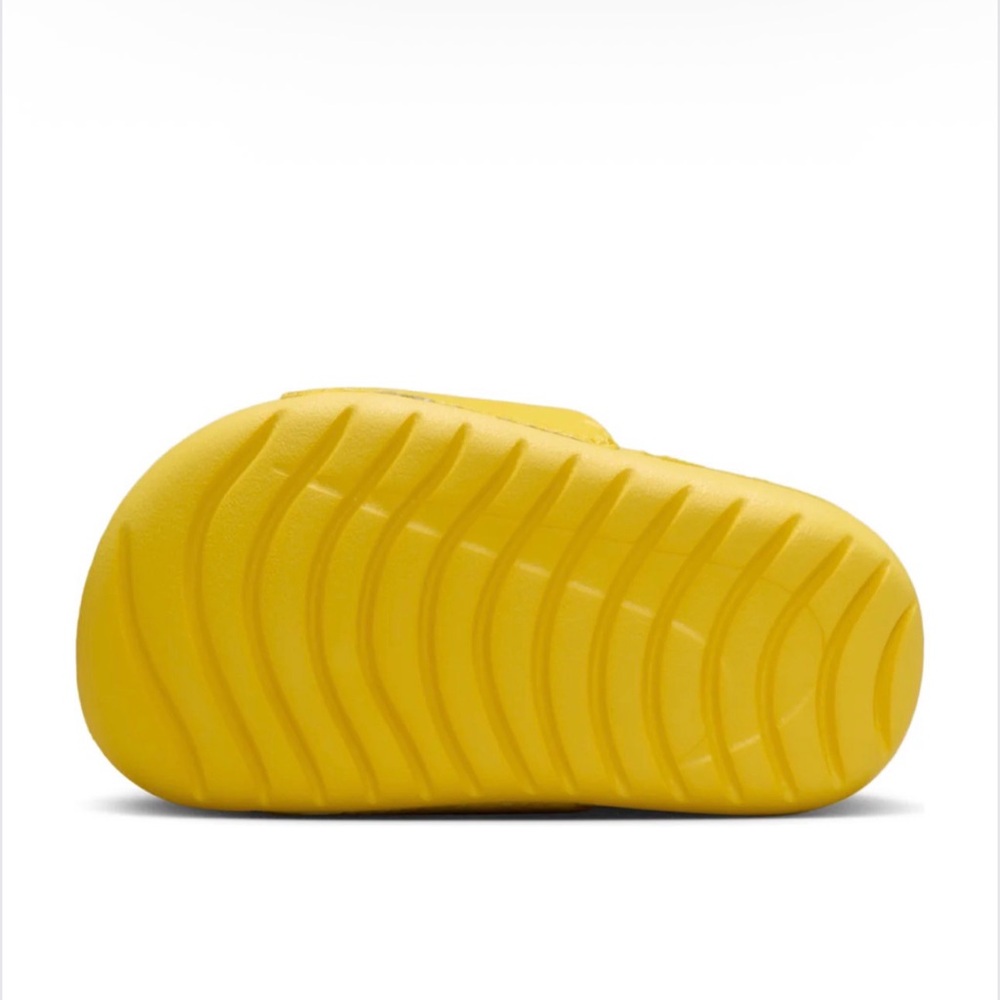 Kids' Slide Sandals in Yellow - Picture 6 of 7